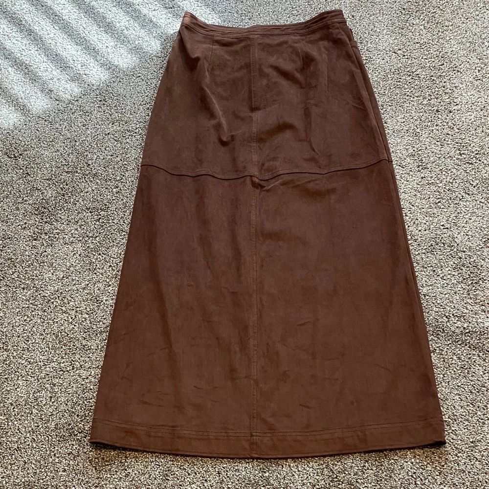 Free People Brown Pencil Skirt
